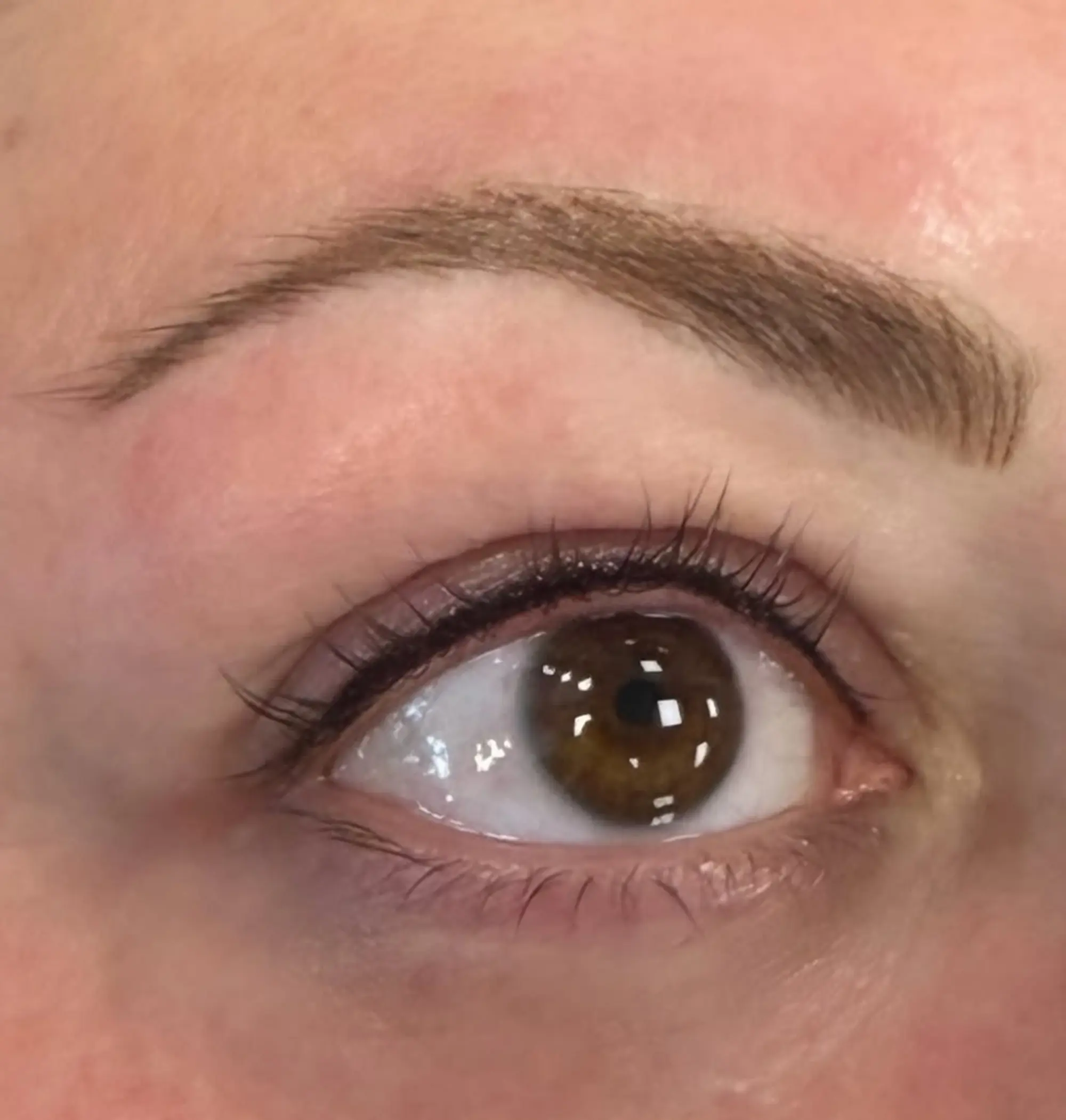 subtle eyeliner look before after